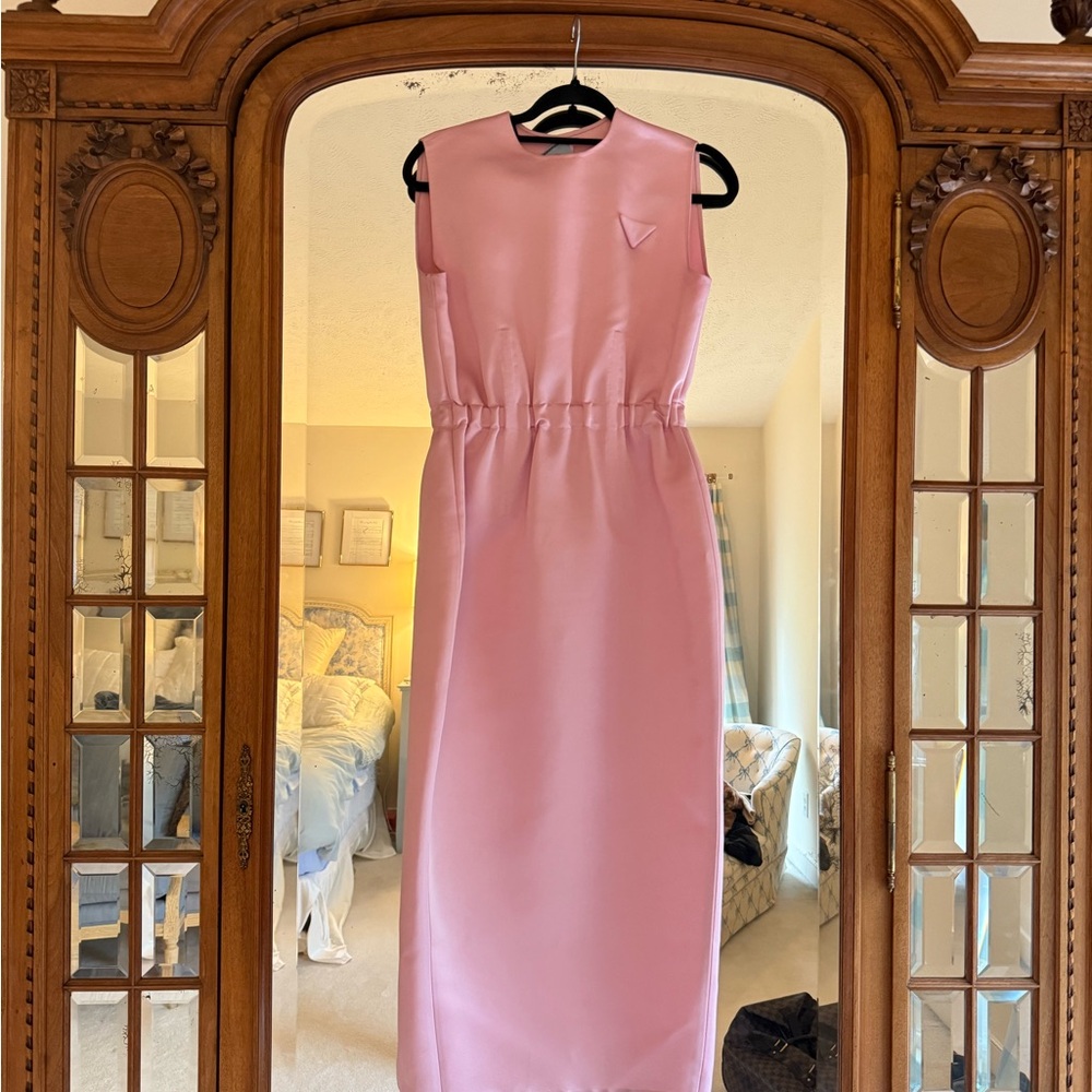 Prada Pink Midi Dress